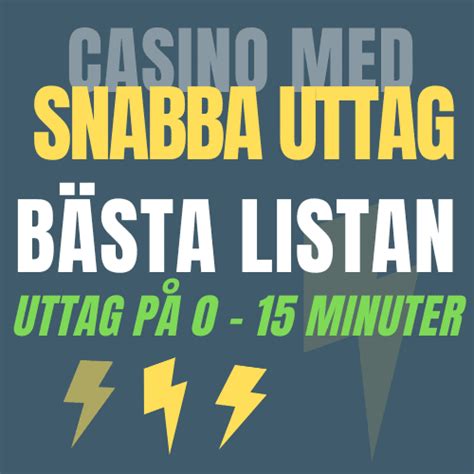 casino direkta uttag,snabba uttag casino